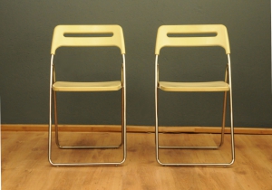 Krzeslo skladane model Nisse, zaprojektowane przez Lisa No13